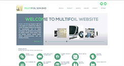 Desktop Screenshot of multifoil.com.my